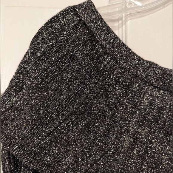 Keepsake The Label Metallic Knit bell sleeve off the shoulder Sheath Dress sz S - Picture 13 of 13